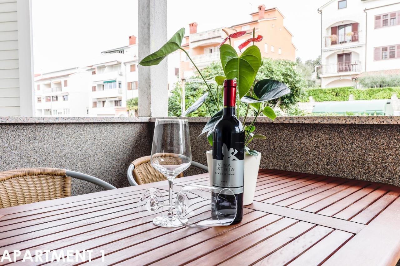 Maestral Apartments Vrsar Kültér fotó